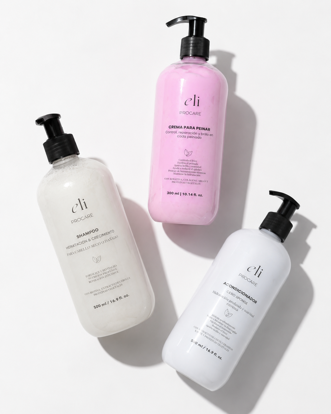 KIT REPAIR+CRECIMIENTO +CONTROL FRIZZ